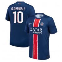 Paris Saint-Germain Ousmane Dembele #10 Replica Home Shirt 2024-25 Short Sleeve